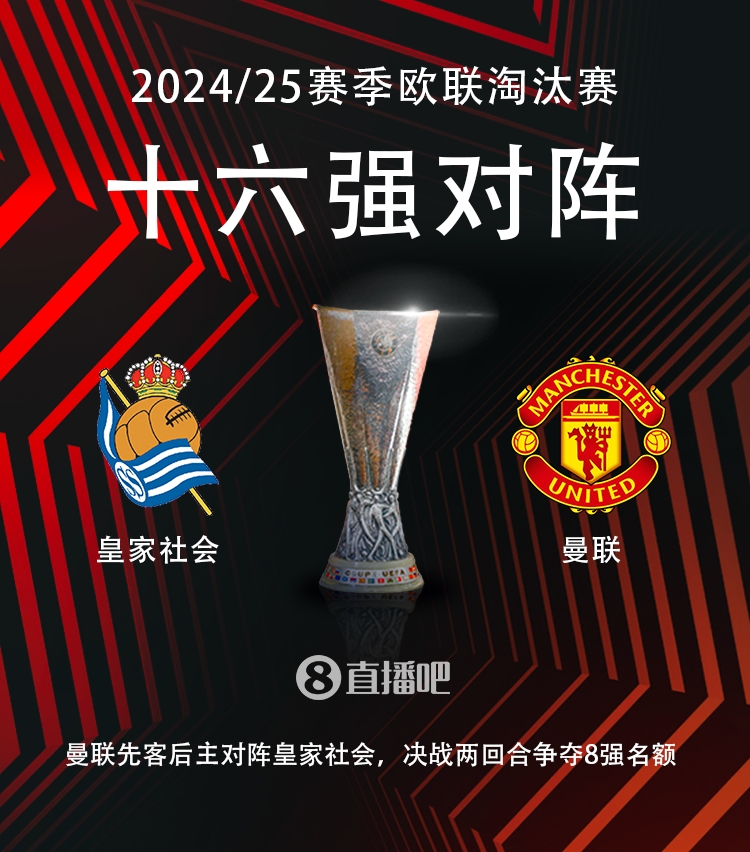 歐聯16強對陣：曼聯vs皇家社會??！